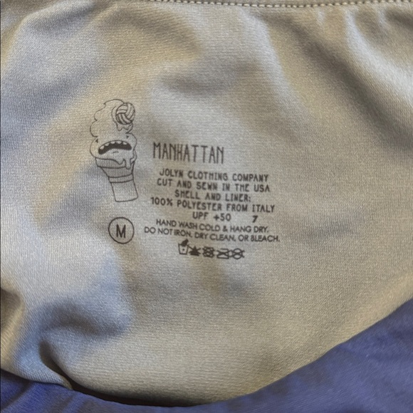 Jolyn Navy Blue Manhattan Swim Bikini Bottom. Medium. NWT - Picture 4 of 8